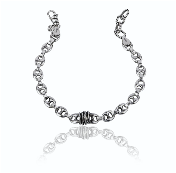 Bracciale Giacomo Burroni Uomo in Argento MBC0109 - MBC0109